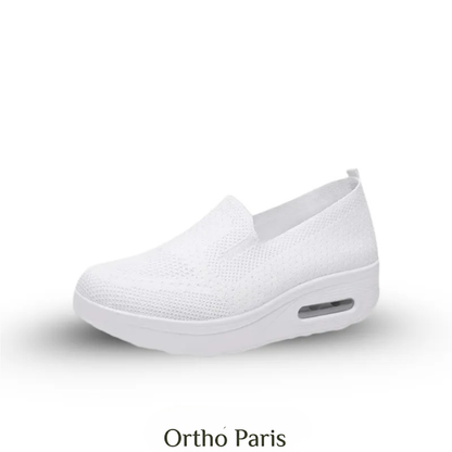 Ortho Paris - Baskets confort femme Blanc