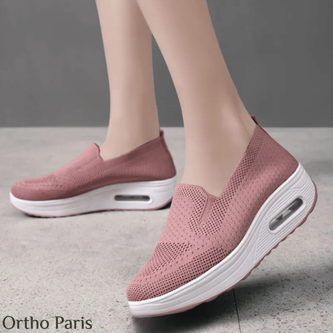 Ortho Paris - Baskets confort femme Blanc