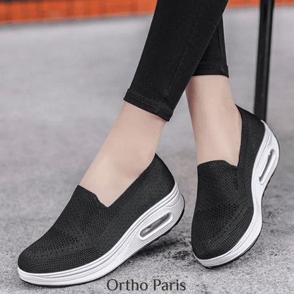 Ortho Paris - Baskets confort femme Blanc