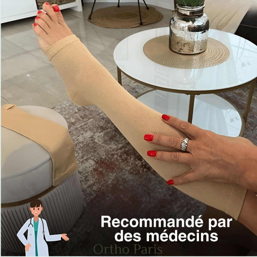 Pas Légers – Bas de Confort Ortho Paris (modèle respirant)