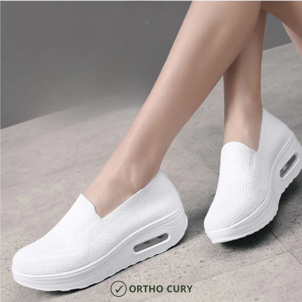 Ortho Paris - Baskets confort femme Marron