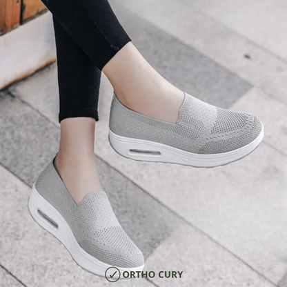 Ortho Paris - Baskets confort femme Bleu