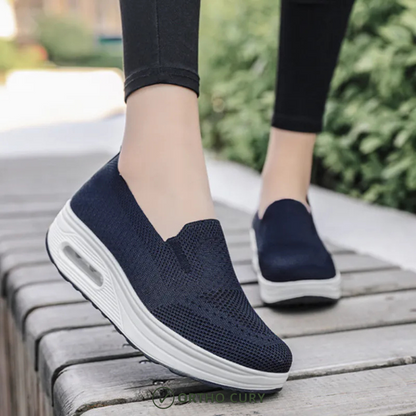 Ortho Paris -  Baskets confort femme Rose