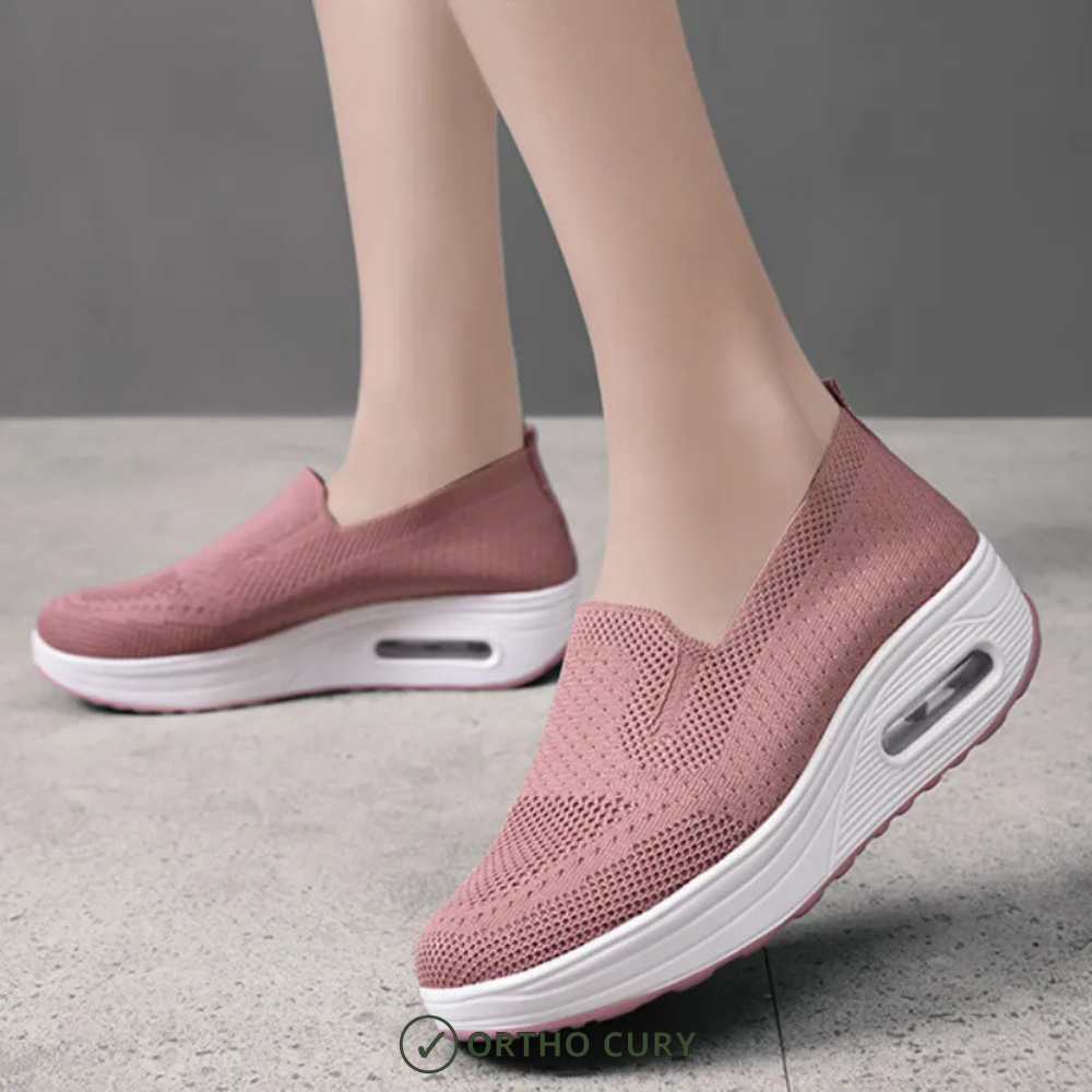 Ortho Paris - Baskets confort femme Marron