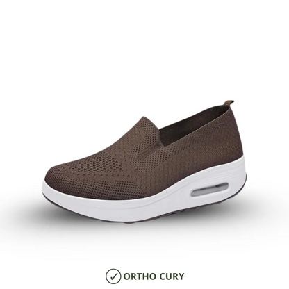 Ortho Paris - Baskets confort femme Gris