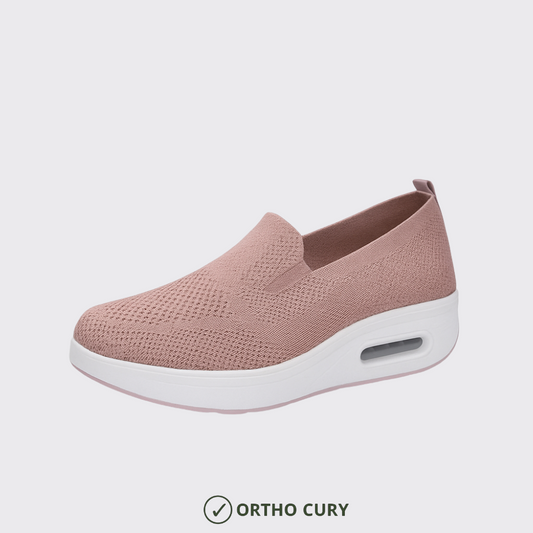 Ortho Paris -  Baskets confort femme Rose